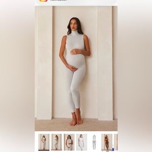 Gray Bumpsuit, The Stevie in size Small